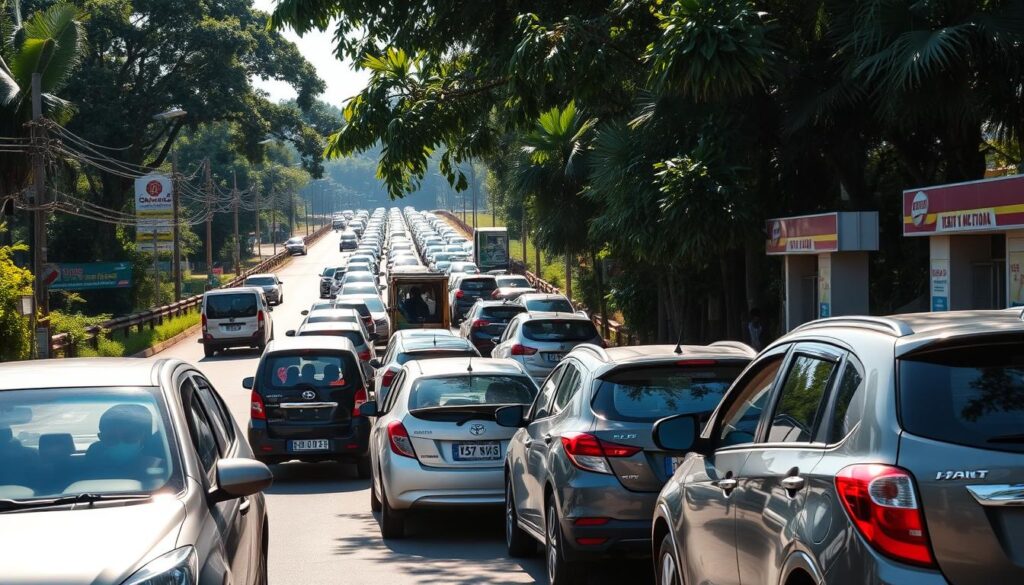 Severe Fuel Shortages Cause Nationwide Transportation Disruptions